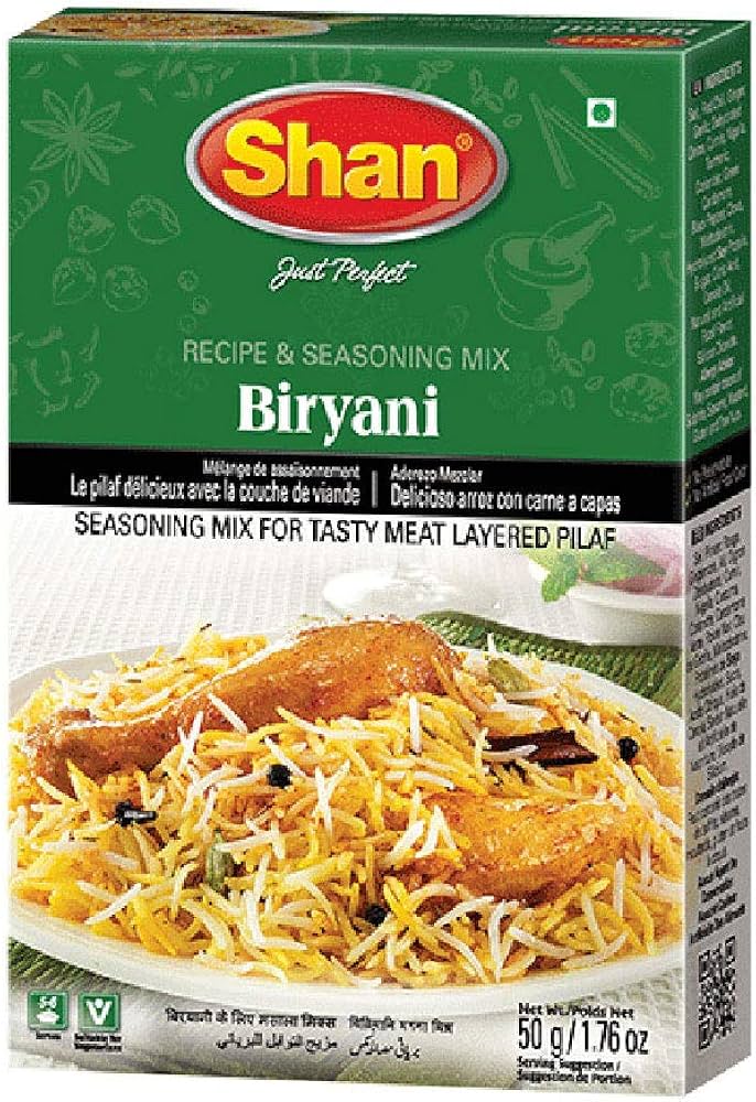 Shan Biryani Masala 50g(Pack of 4)