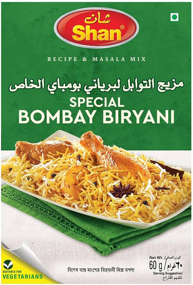 Shan Bombay Biryani Masala (Pack of 2) 60g