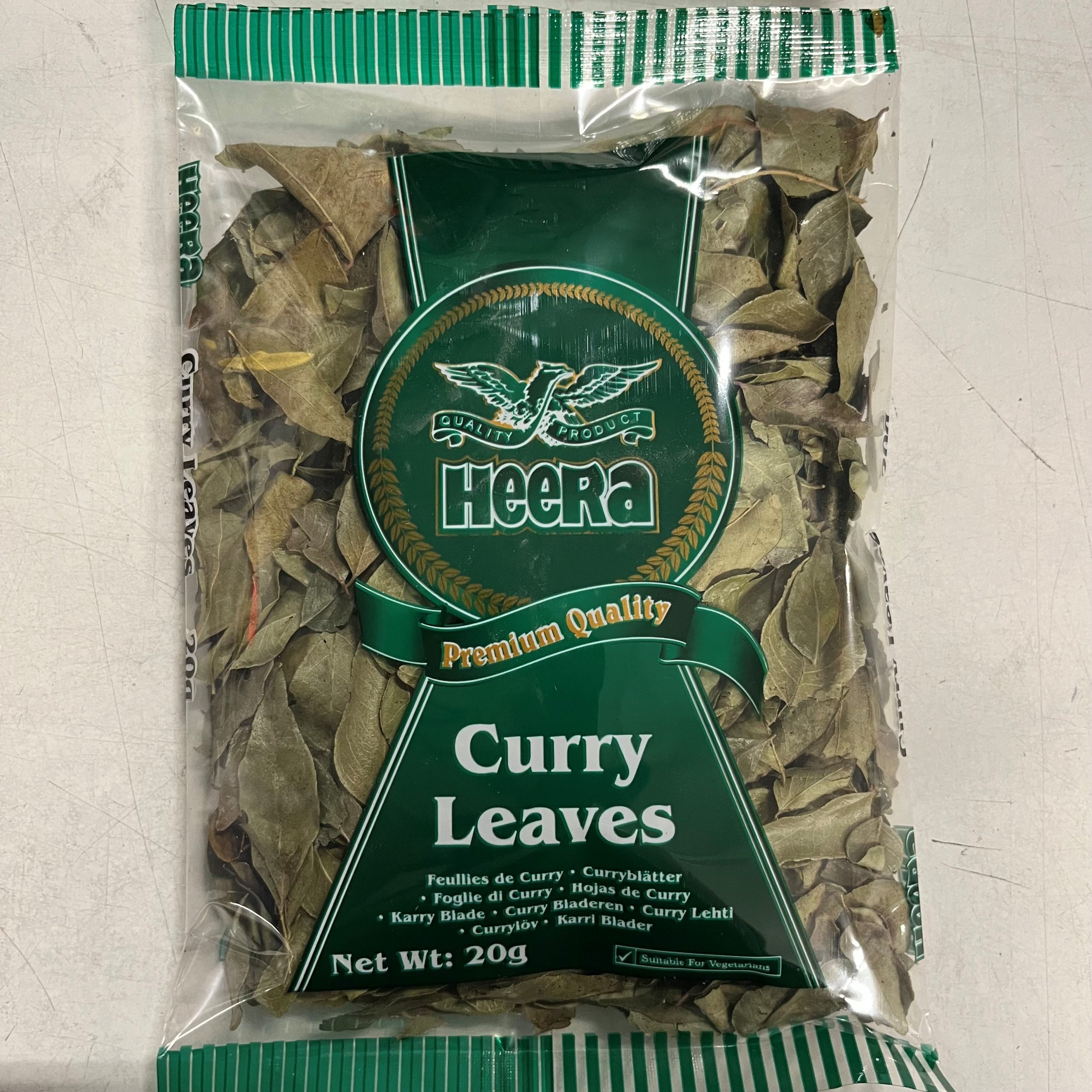 Heera Curry Leaves Dry 20g � Aromatic Dried Indian Herb
