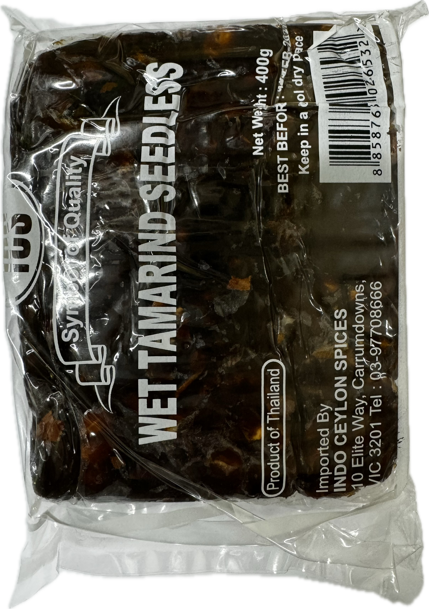 Seylon Wet Tamarind Seedless 400g