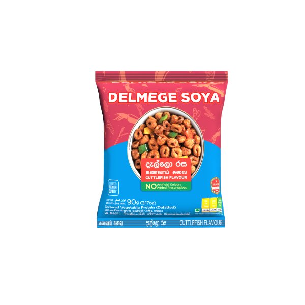 Delmege Soya Meat Cuttle Fish 90g