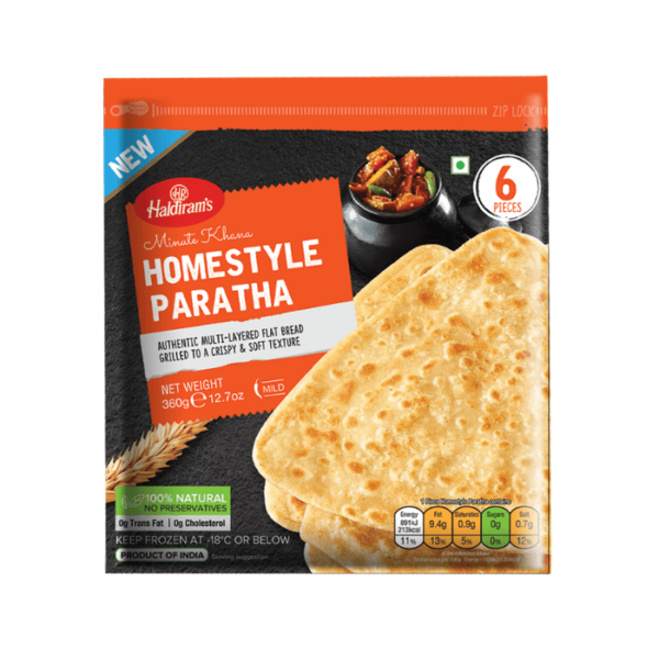 Haldiram's Lachcha Paratha 360g � Layered Crispy Flatbread