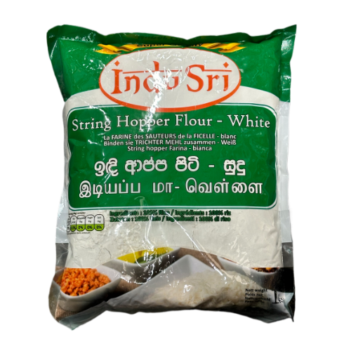 Indu Sri String Hopper Flour White 1kg � Quick Noodle Base
