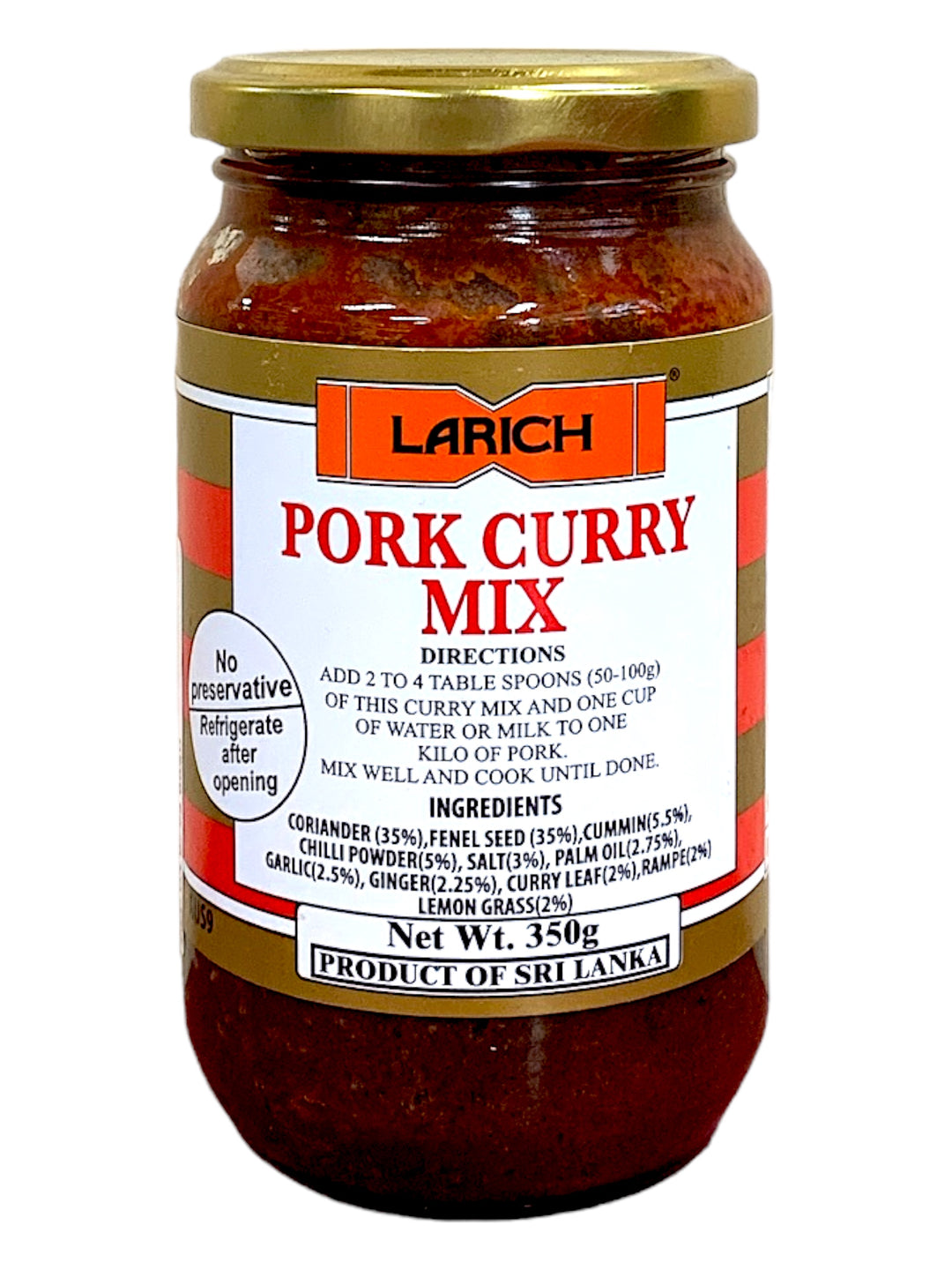 Larich Pork Curry Mix 350g