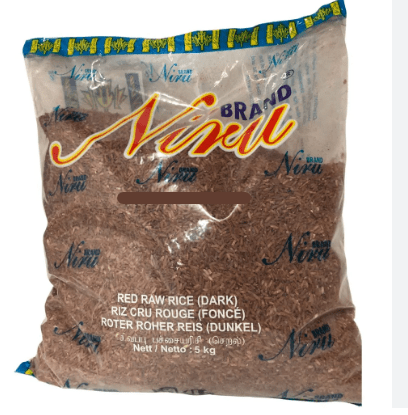 Niru Red Raw Rice (Dark) 1kg � Traditional & Naturally Flavorful Rice