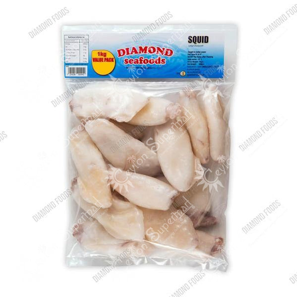 Diamond Squid Cleaned 1kg