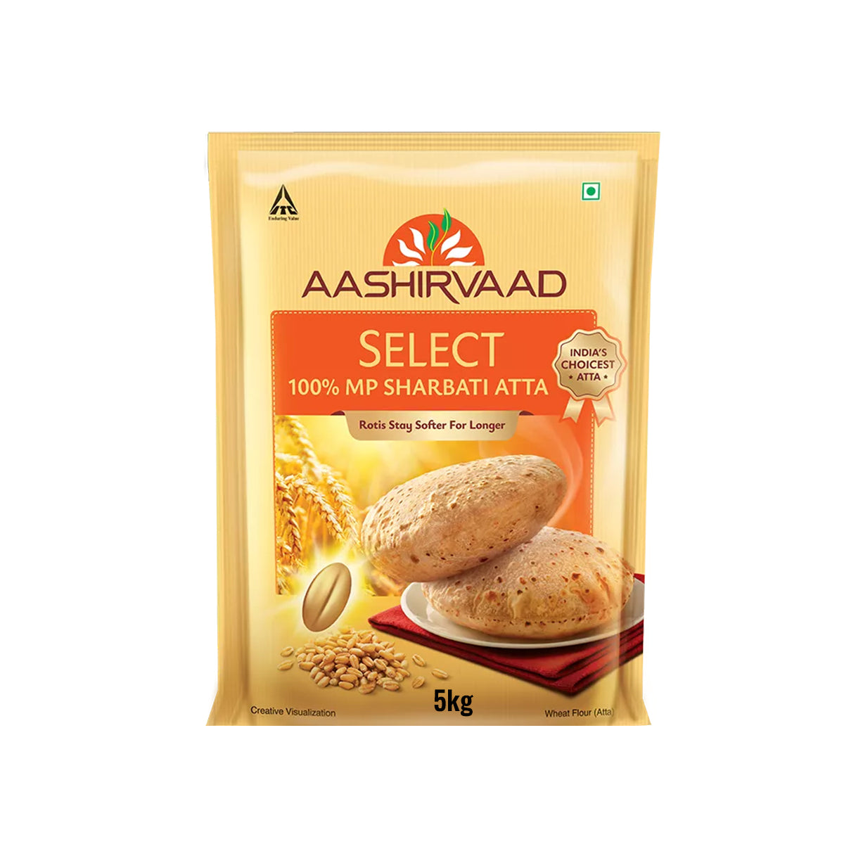 Aashirvaad Select Atta (Export Pack) Premium Wheat Base