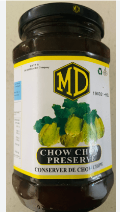 MD Chow Chow Preserve 490g