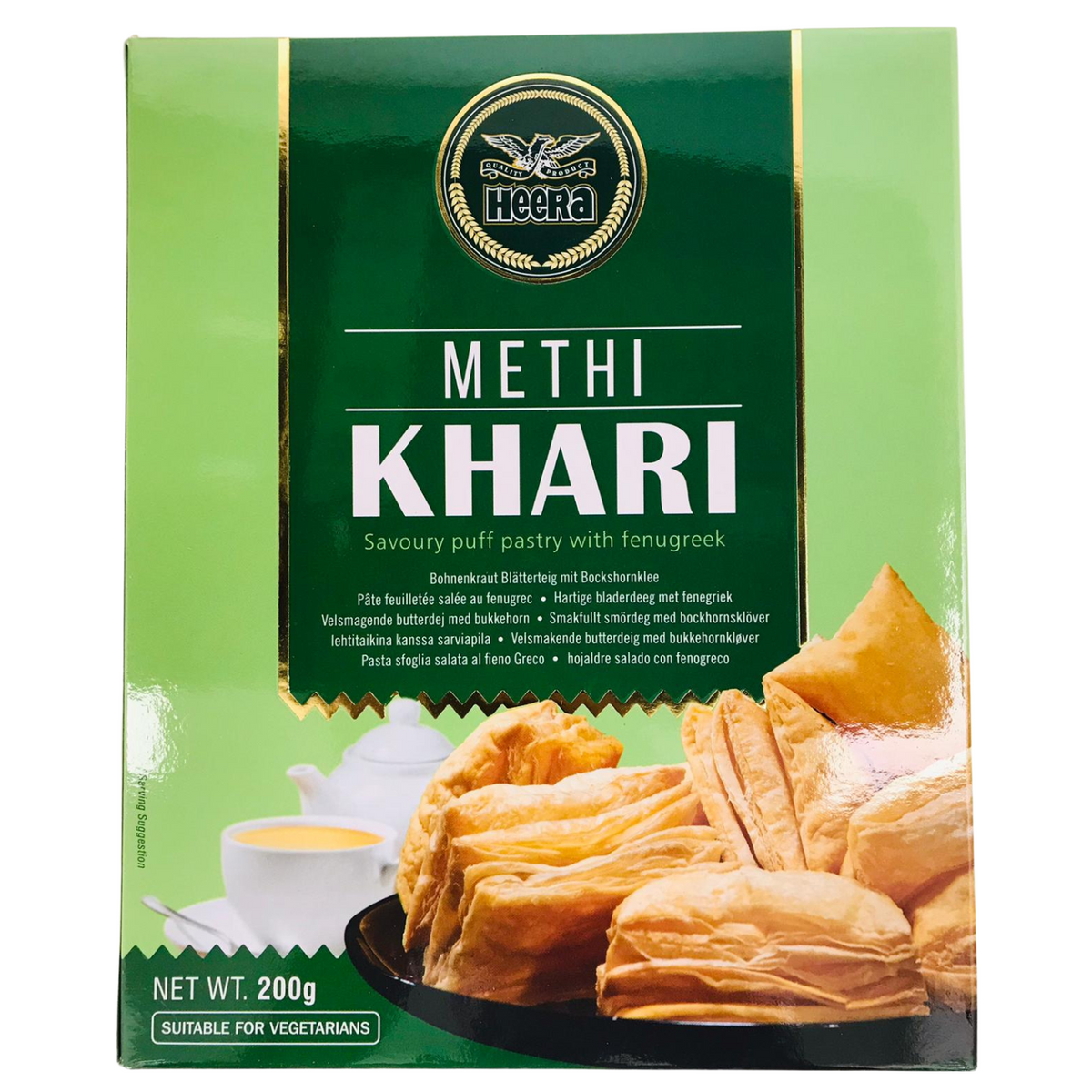 Heera Methi Khari 200g - Fenugreek Flavoured Snack