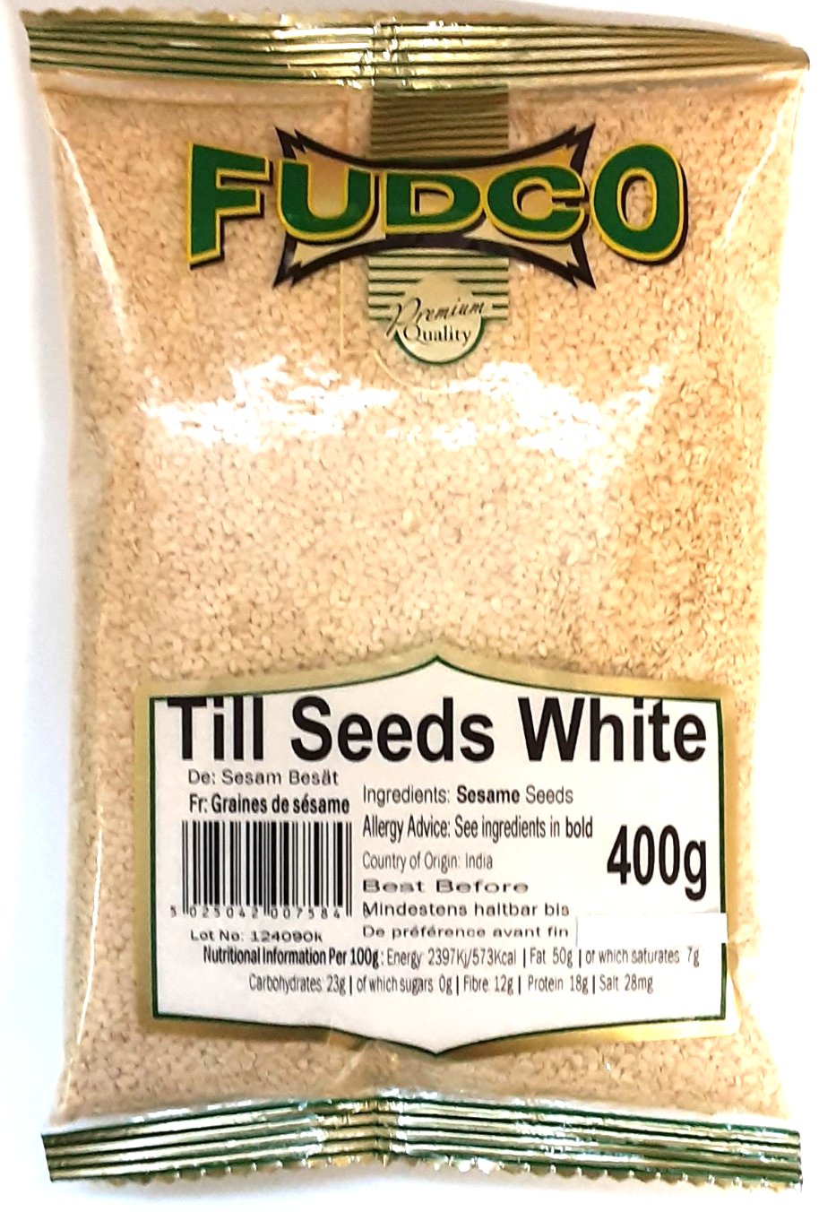 Fudco Till Seeds White 400g