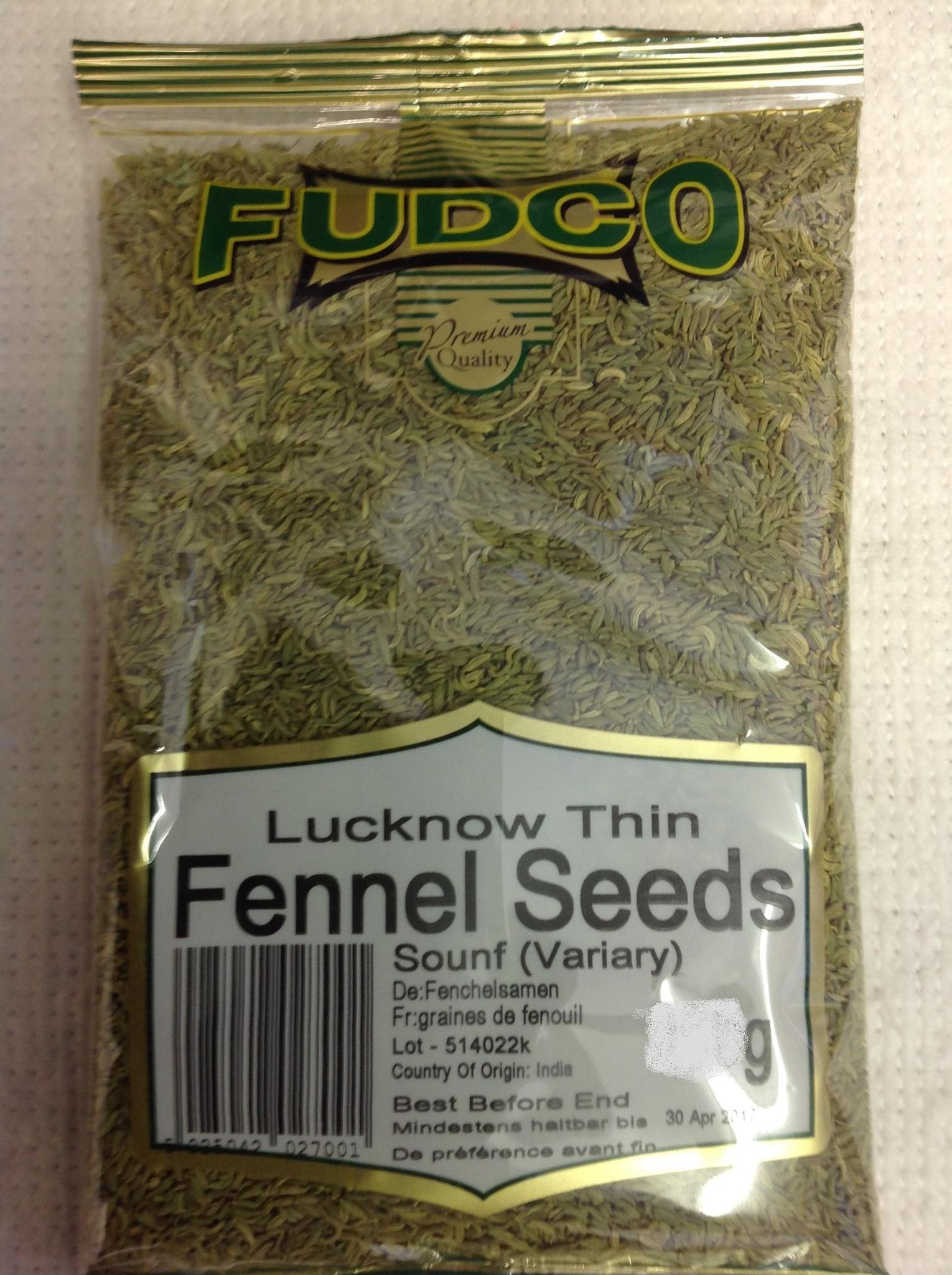 Fudco Fennel Seeds (Variary Sounf)