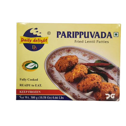 Daily Delight Parippuvada 300g - Golden & Crispy Snack Fritters