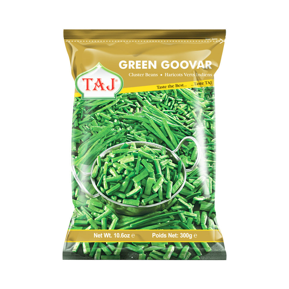 Taj Green Goovar 300g - Fresh & Frozen Cluster Beans