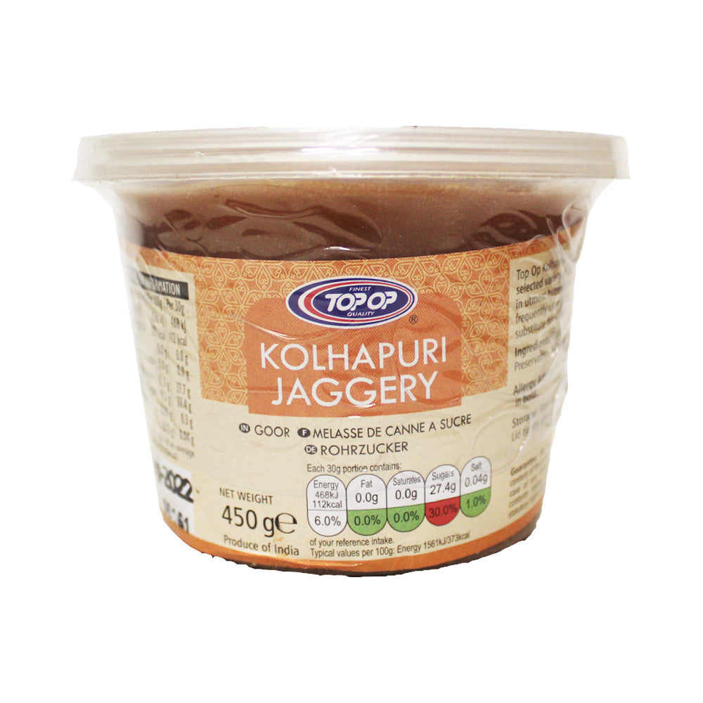 Top Op Kolhapuri Jaggery Goor 450g