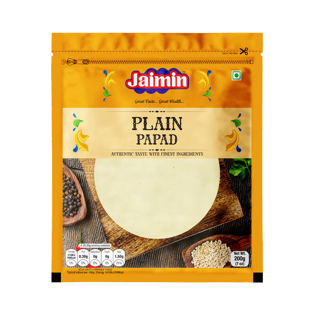 Jaimin Plain Papad 200g
