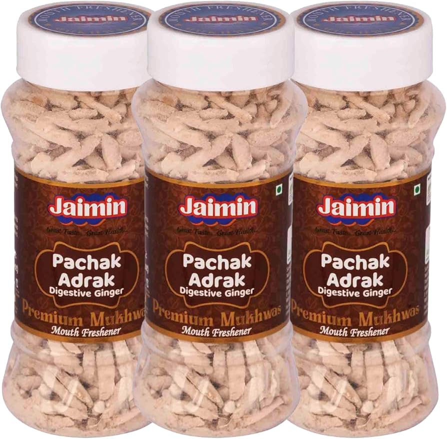 Jaimin Pachak Adrak (Digestive Ginger) 100g � Spiced Ginger Digestive Candy