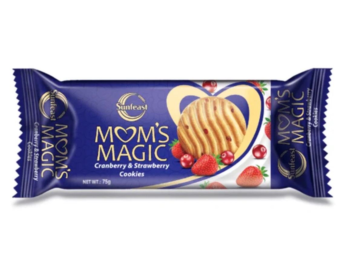 Sunfeast Mom's Magic Cranberry & Strawberry Cookies 75g