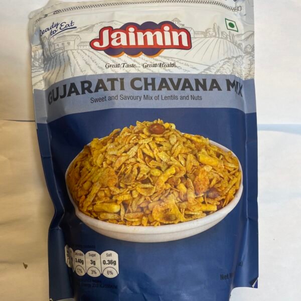 Jaimin Bhavnagari Gathiya 200g - Classic Crunchy Gujarati Treat