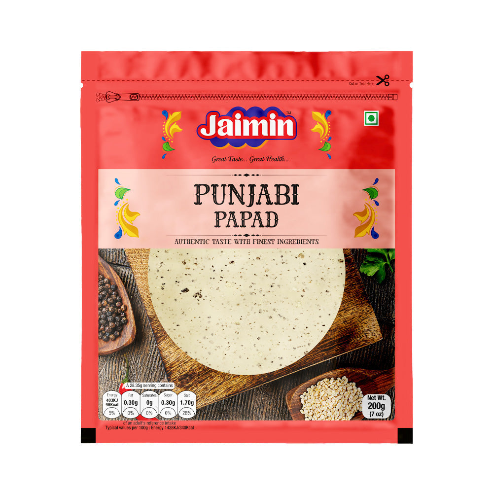 Jaimin Punjabi Papad 200g