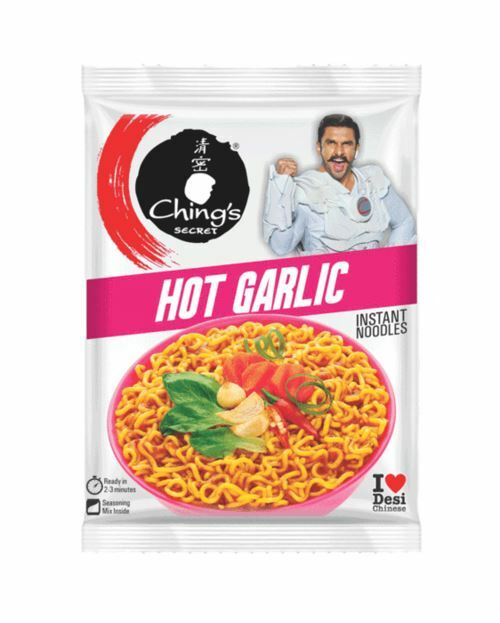 Ching's Hot Garlic Noodles (Pack of 2) 60g
