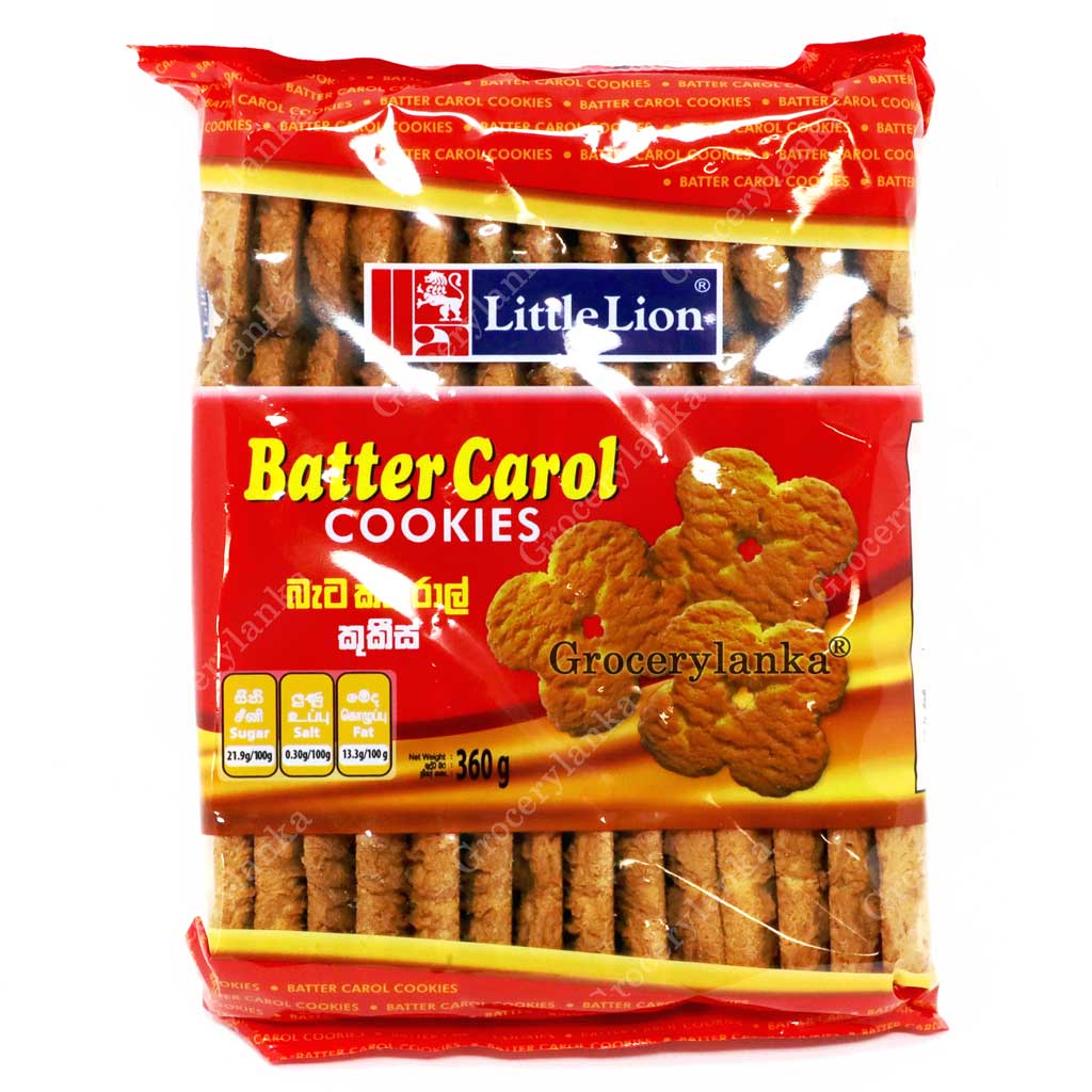 Little Lion Batter Carol Cookies (Pack Of 3)
