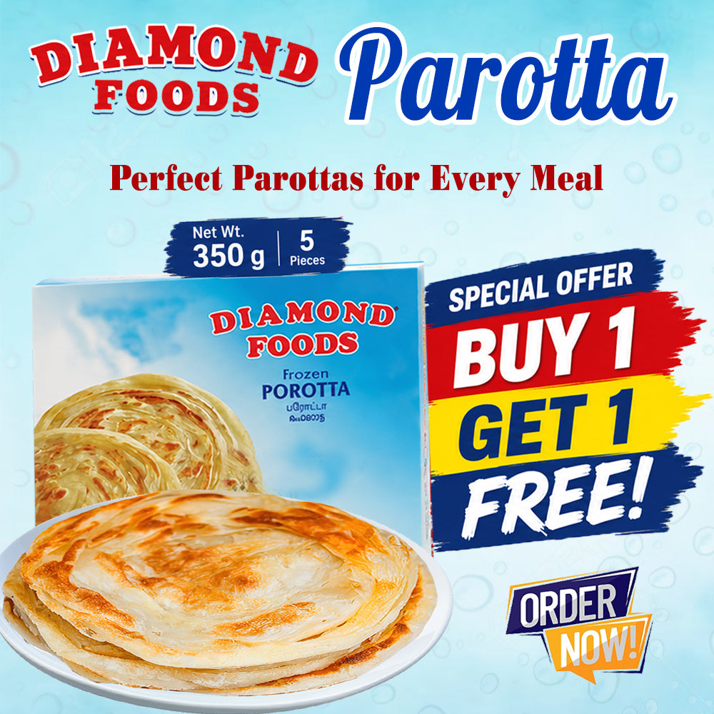 Diamond parotta buy one get one free