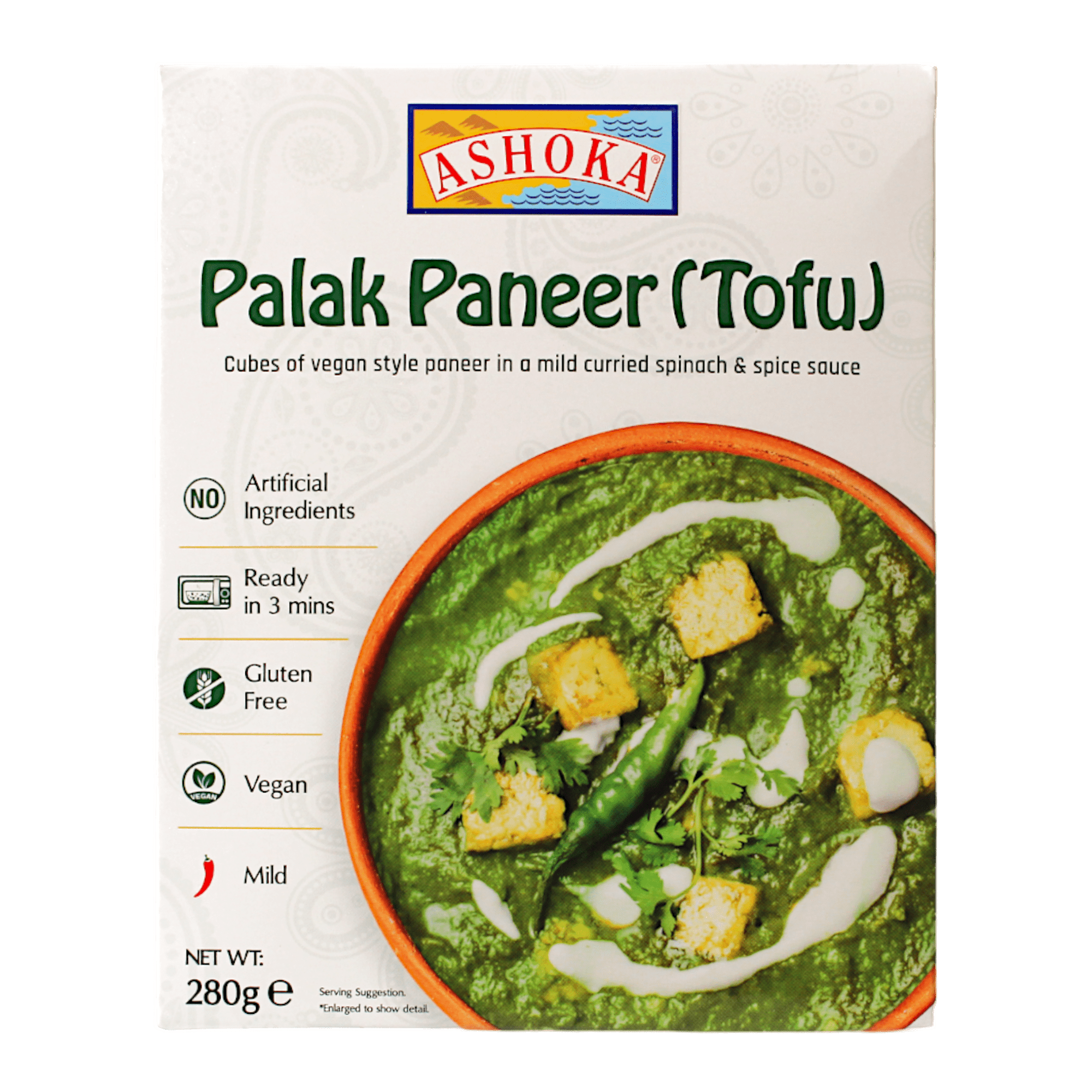 Ashoka Palak Paneer (Tofu) 280g