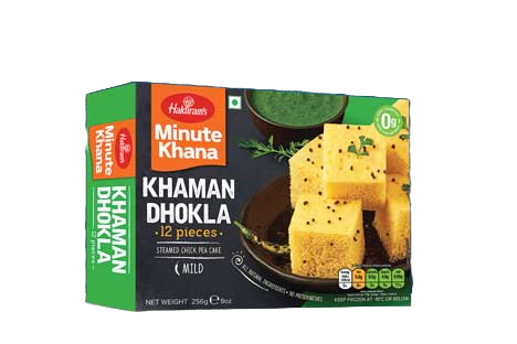 Haldiram's Khaman Dhokla 256g � Steamed Chickpea Cake