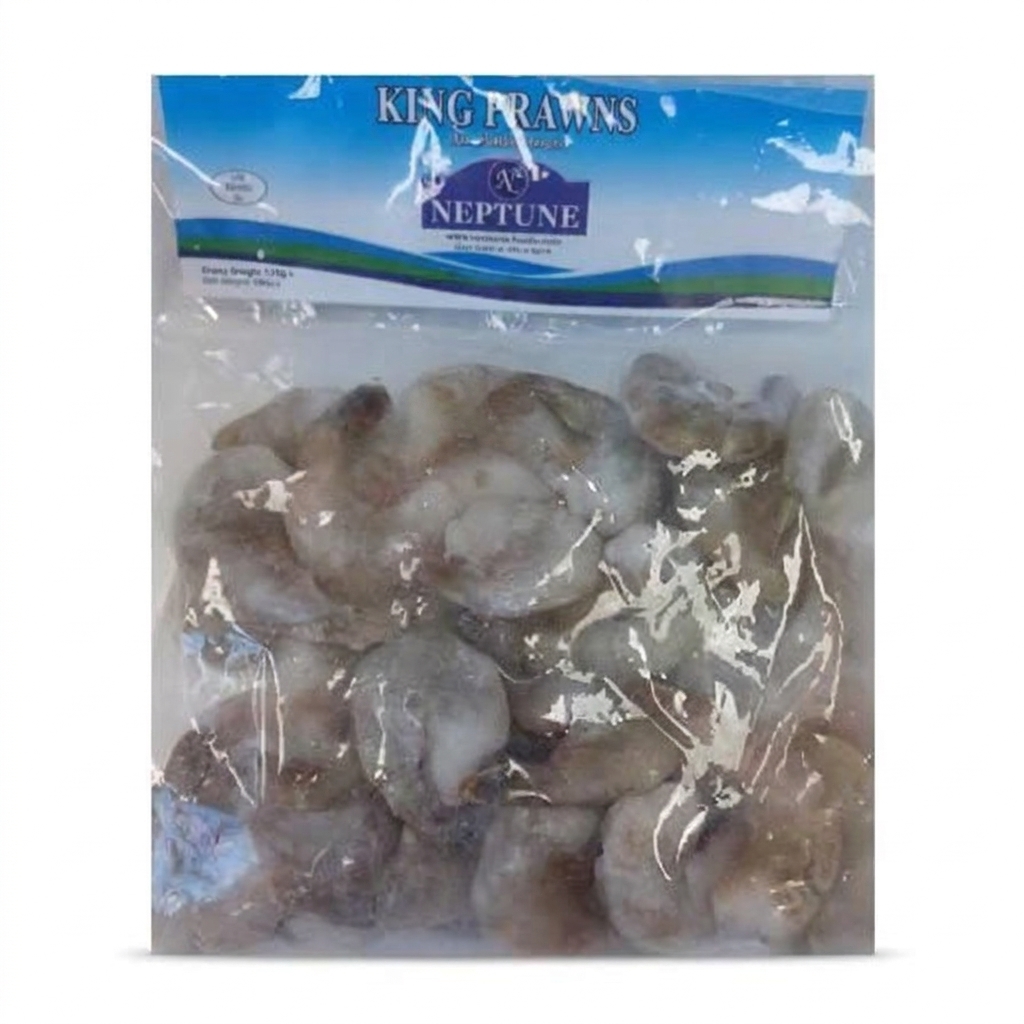 Neptune King Prawn Raw Hso 600g � Ocean Fresh & Flavorful