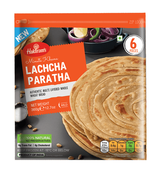 Haldiram's Lachcha Paratha 360g � Layered Crispy Flatbread
