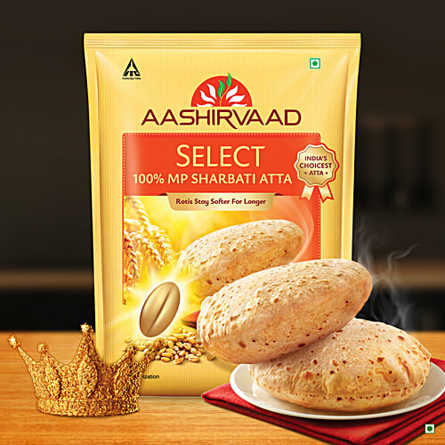 Aashirvaad Select Atta (Export Pack) � Premium Wheat Base