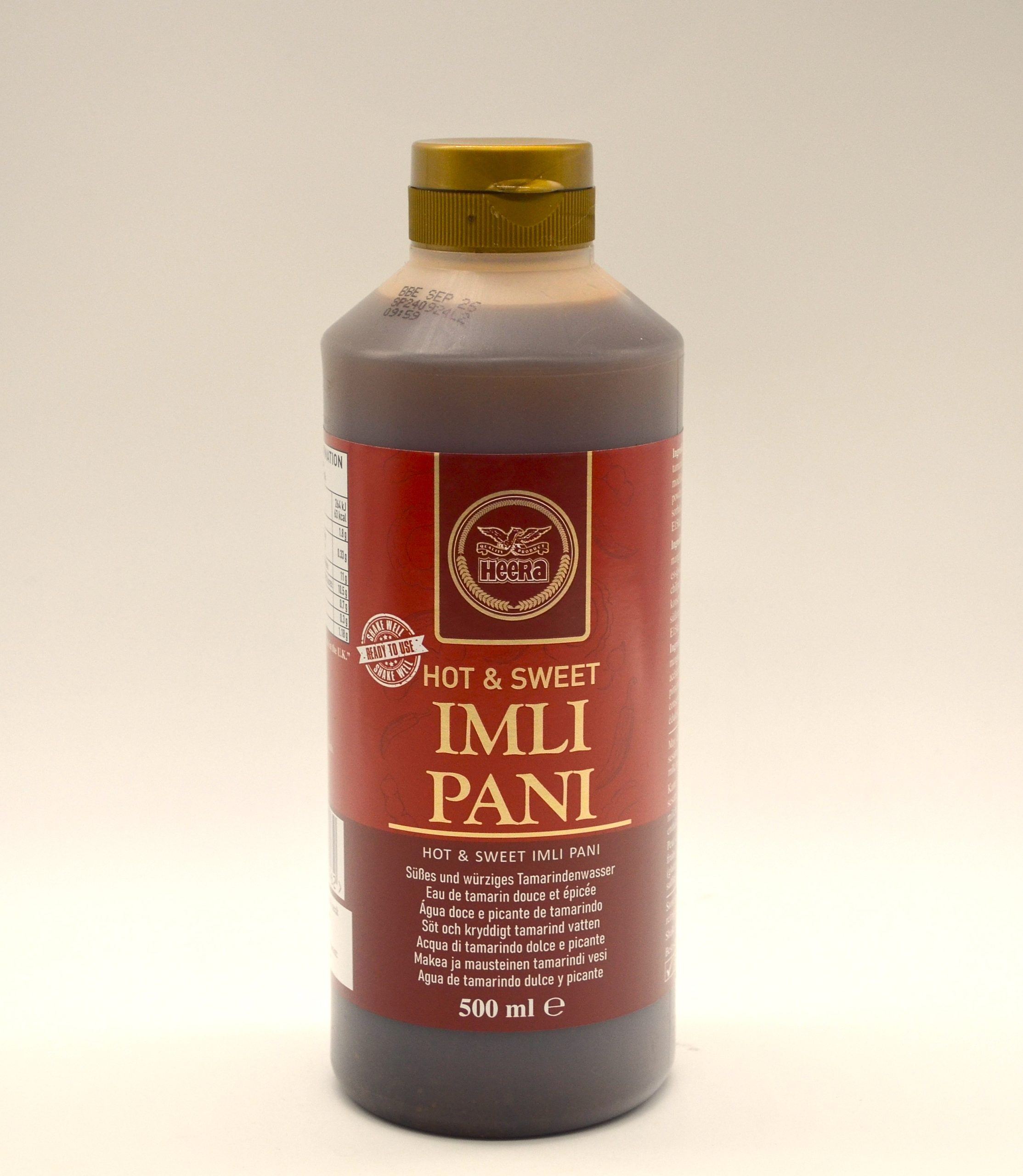 Heera Hot & Sweet Imli Pani 500ml - Tangy Street Style Drink