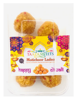 Taaza Sweets Motichur Ladoo 300g � Sweet Indian Treat