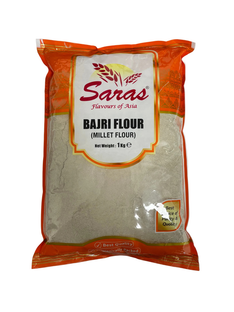 Saras Ragi Flour (Nachni Flour) 1kg - Nutritious Finger Millet Flour
