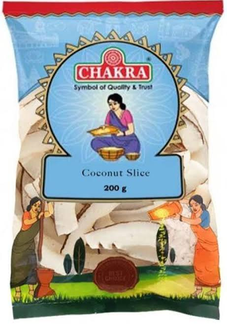 Chakra Coconut Slice 200g - Ready Cut Pieces