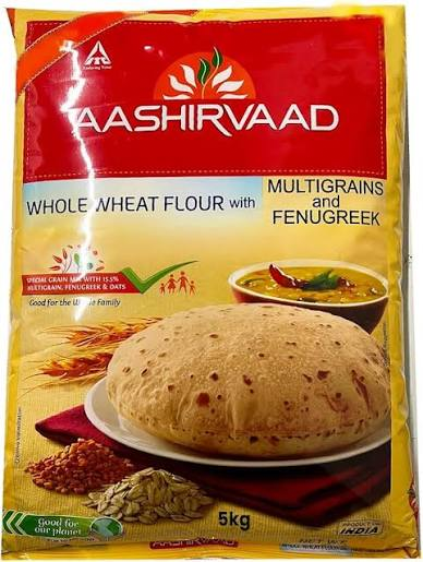 Aashirvaad Multigrains And Fenugreek Atta (Export Pack)