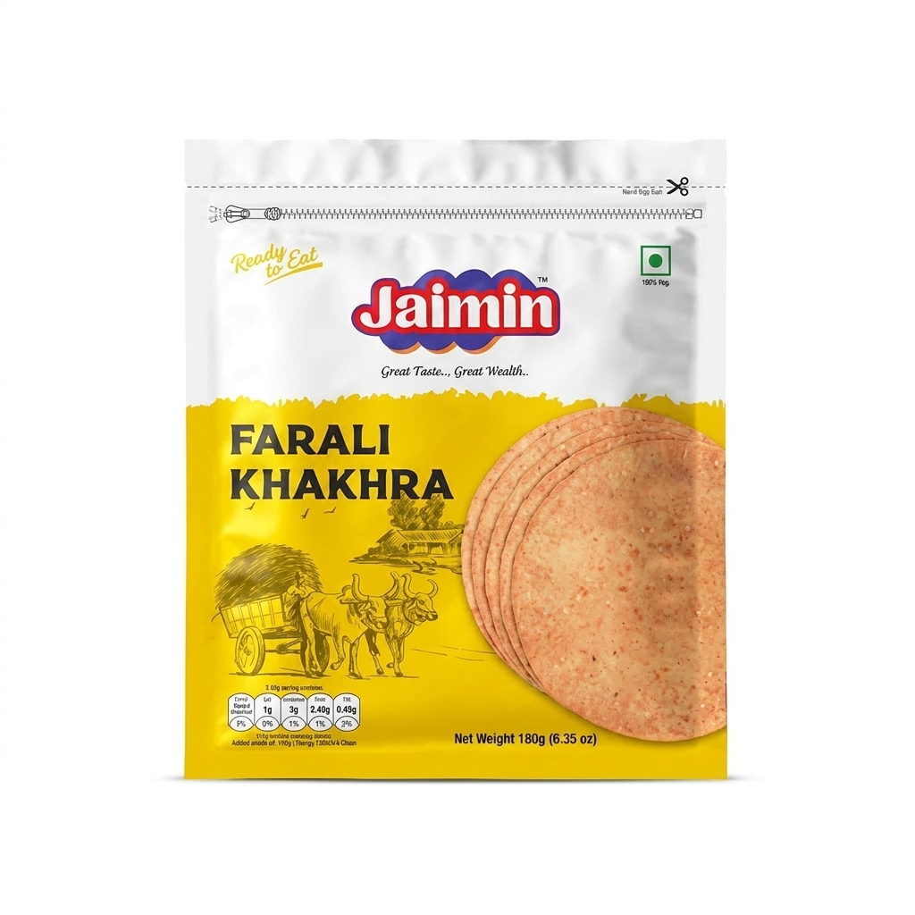 Jaimin Farali Khakhra 180g