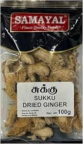 Samayal Dried Ginger (Sukku) 100g � Pure Flavorful Spice