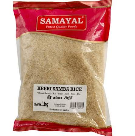 Samayal Keeri Samba Rice 1kg � Aromatic Traditional Choice
