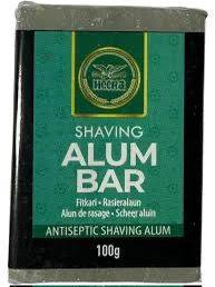 Heera Shaving Alum Bar 100g - Antiseptic Shaving Alum