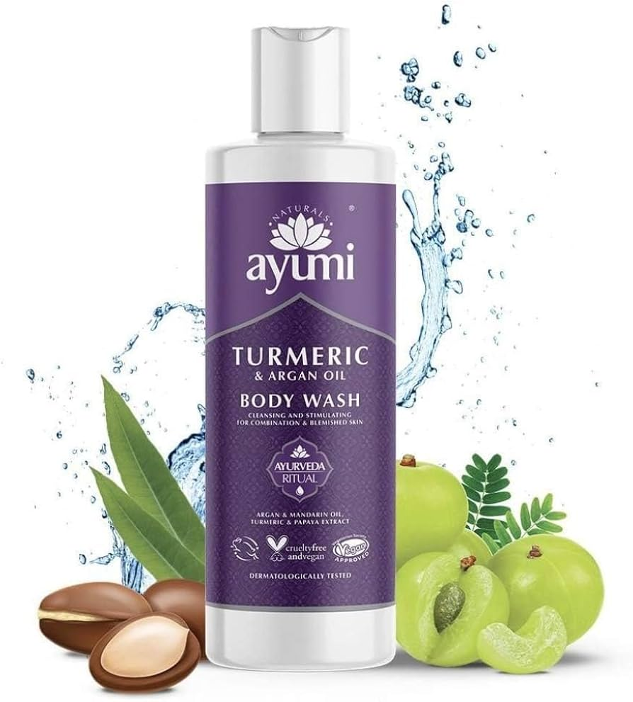 Ayumi Turmeric Body Wash 250ml � Gentle Refreshing Skin Cleanser