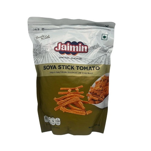 Jaimin Soya Stick Tomato 175g � Bold Flavoured Crunch Snack