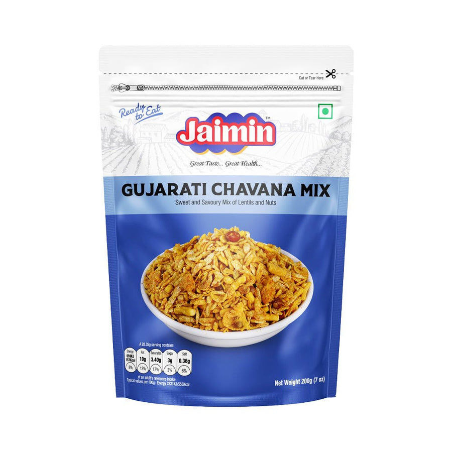 Jaimin Gujarati Chavana Mix 200g - Traditional Spiced Mix