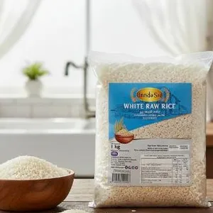 Indu Sri White Raw Rice 1kg � Plain Cooking Rice