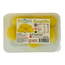 Taaza Sweets Rasagulla 250g � Soft & Juicy