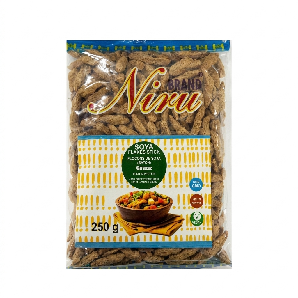 Niru Soya Flakes Big 250g � Healthy Soya Flakes