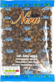 Niru Chundakkai Vathal 100g - Traditional Homemade Taste