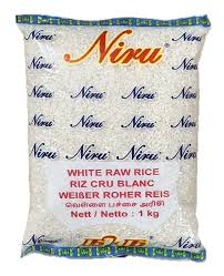 Niru White Raw Rice 1kg � Non-Sticky Premium Rice