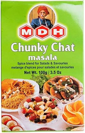 MDH Chunky Chat Masala 100g - Zesty Snack Sprinkle