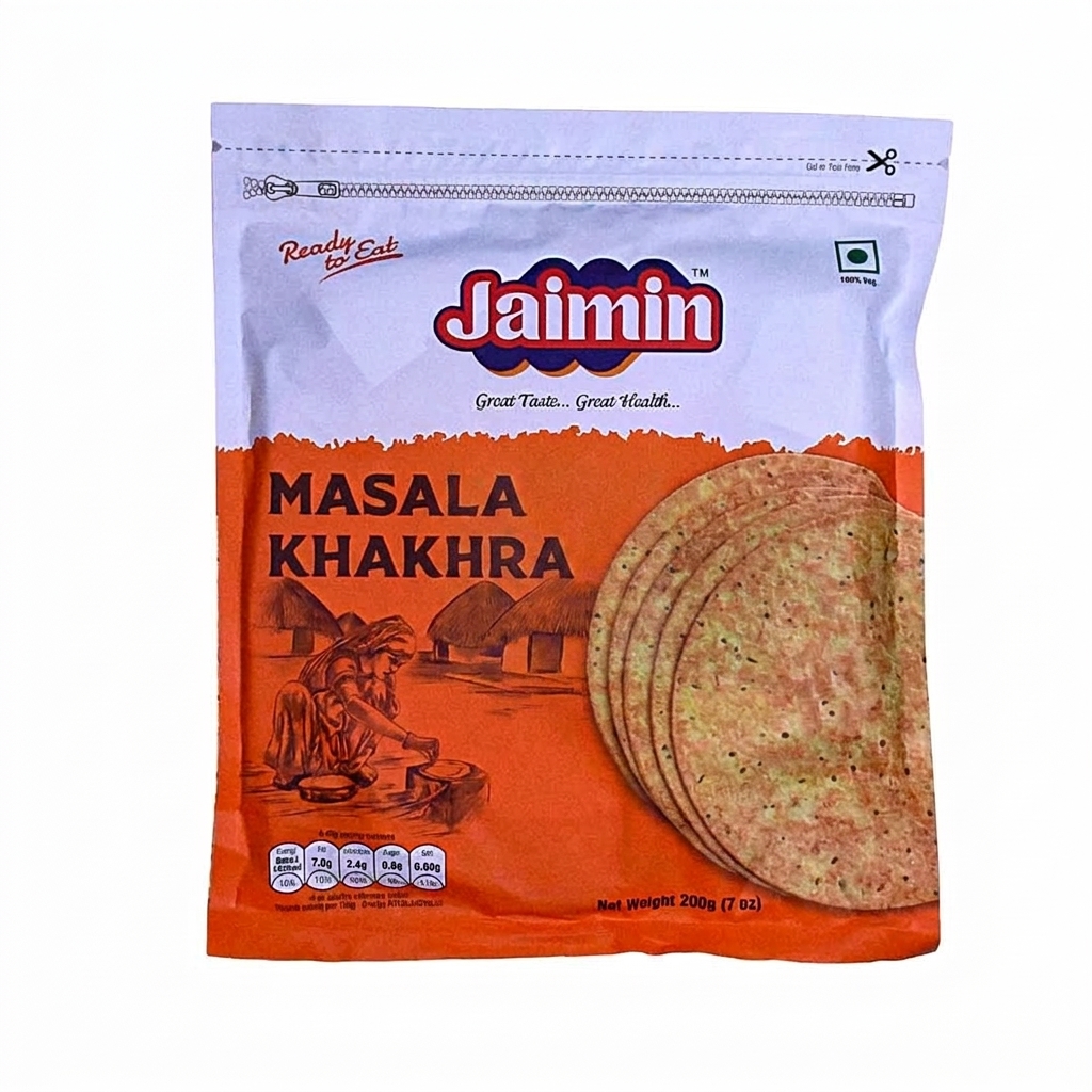 Jaimin Masala Khakhra 200g (Pack of 2)